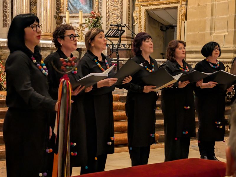 Coro ucraniano en Donostia