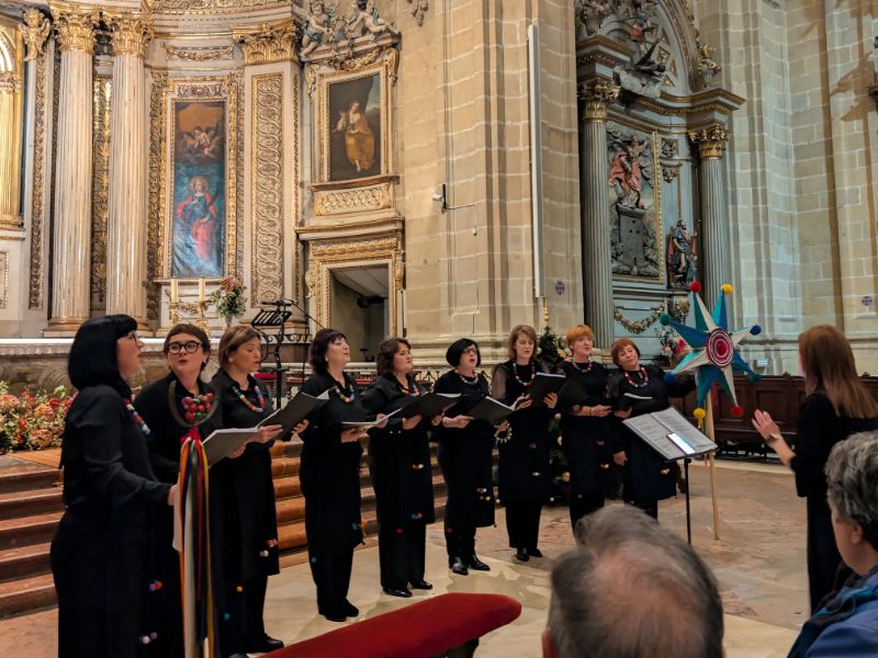 Coro ucraniano en Donostia