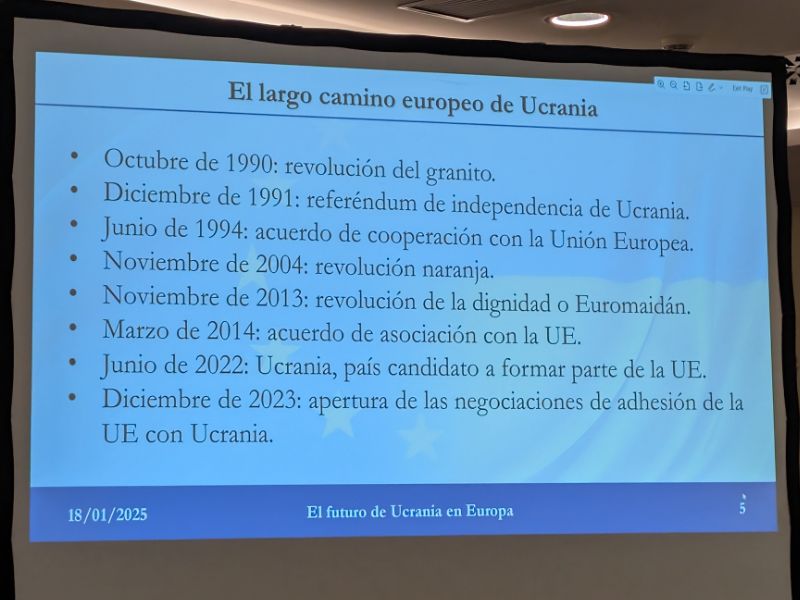 Expertos hablan sobre el futuro de Ucrania en la Unión Europea