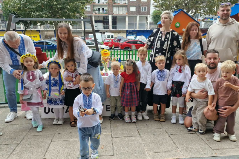Las escuelas ucranianas de Bilbao y San Sebastián comienzan un nuevo curso escolar (1)