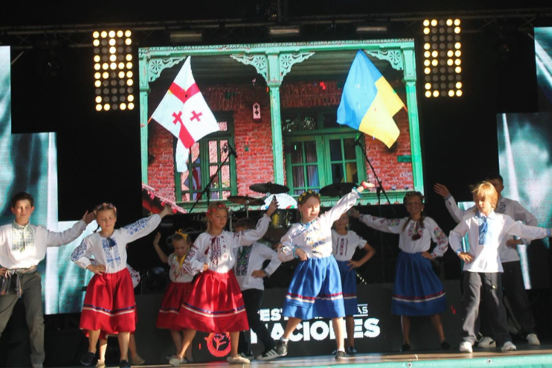 Ucrania y Georgia unen cultura y solidaridad en el Festival de las Naciones de Vitoria-Gasteiz