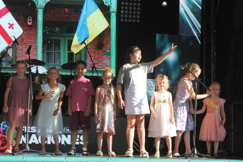 Ucrania y Georgia unen cultura y solidaridad en el Festival de las Naciones de Vitoria-Gasteiz