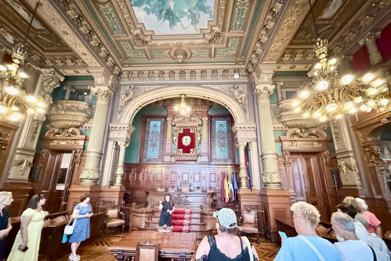 Visita guiada al Palacio de la Diputación Foral de Bizkaia en Bilbao (3)